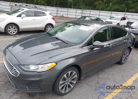 2020 Ford Fusion Se из США, поврежденный, VIN 3FA6P0T94LR156147